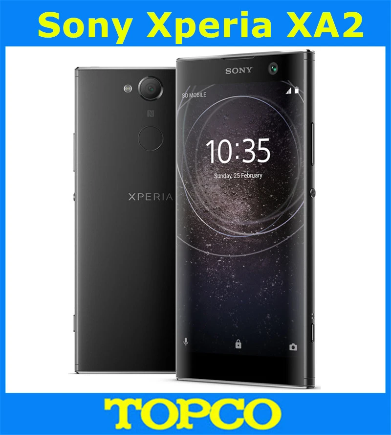 Sony Xperia XA2 Dual Оригинальный разблокированный GSM Две Sim карты LTE Android Восьмиядерный G4133