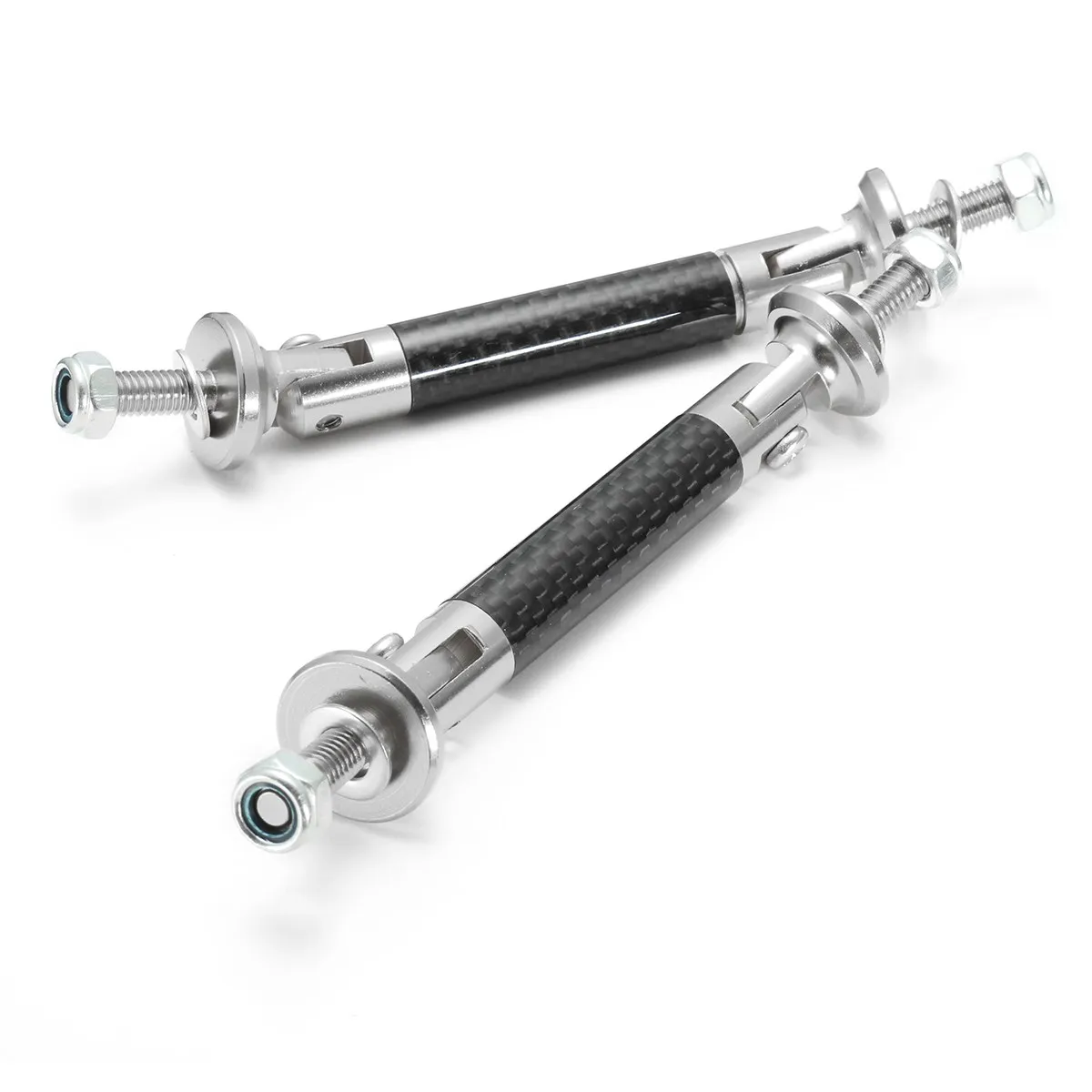 2 шт. настраиваемый передний и задний бампер из углеродного волокна 75 мм |