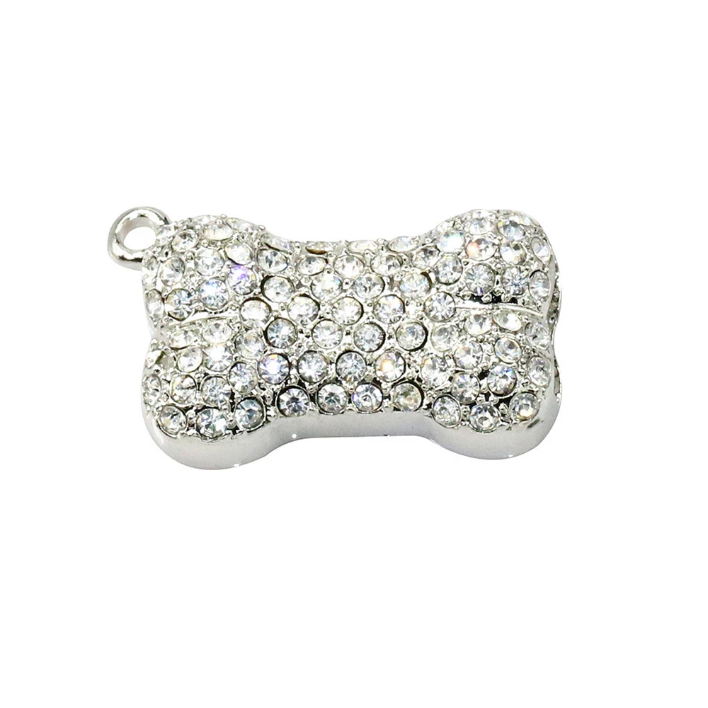 USB флеш-накопители Crystal Dog Bone с реальной емкостью 32 Гб Флешка в форме героя мультика Мини-Прыжок 64 Гб USB флеш-накопитель 8 ГБ 16 ГБ