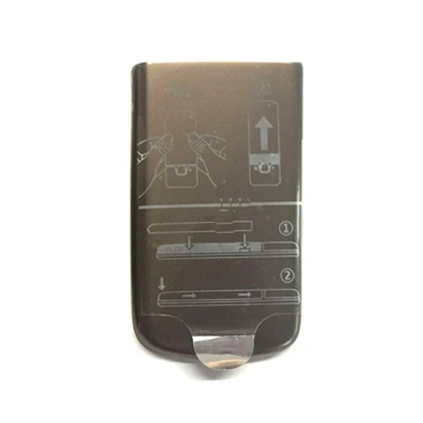 Back battery cover Hkfatel Высококачественный коричневый Чехол для Nokia 6700 6700c 6700 Классический Полный Чехол для мобильного телефона с английской клавиатурой - Цвет: Back battery cover