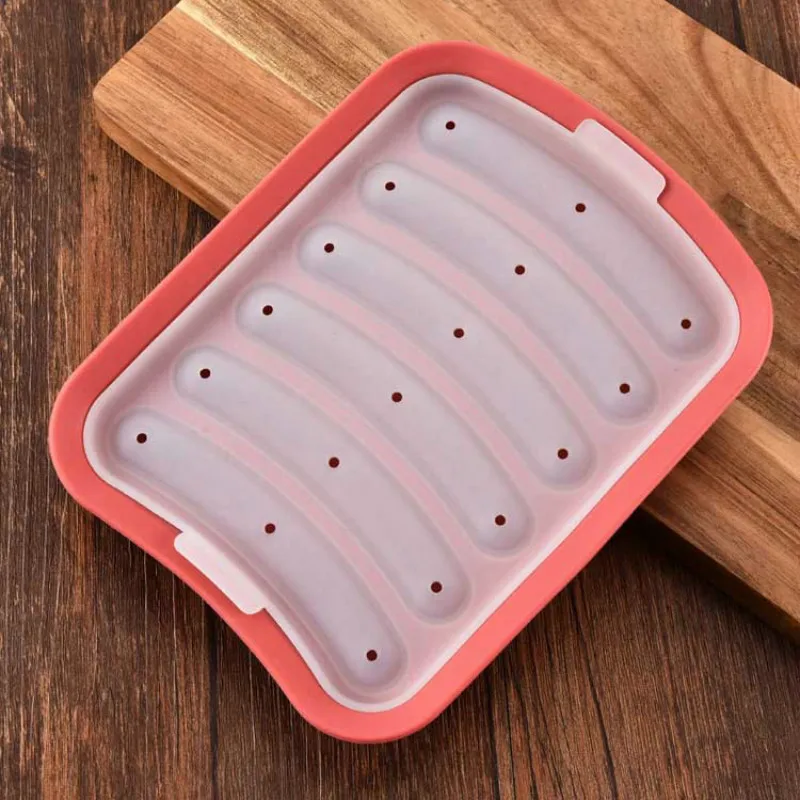 Силиконовая форма для сосисок DIY хот-дог ручная работа колбаса с ветчиной