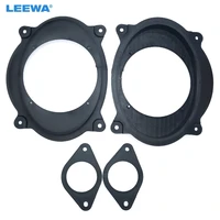leewa 1set car stereo speaker spacer mat for toyota camry tacoma change 6x9 to 6 5 front speaker adapter spacer ring pads