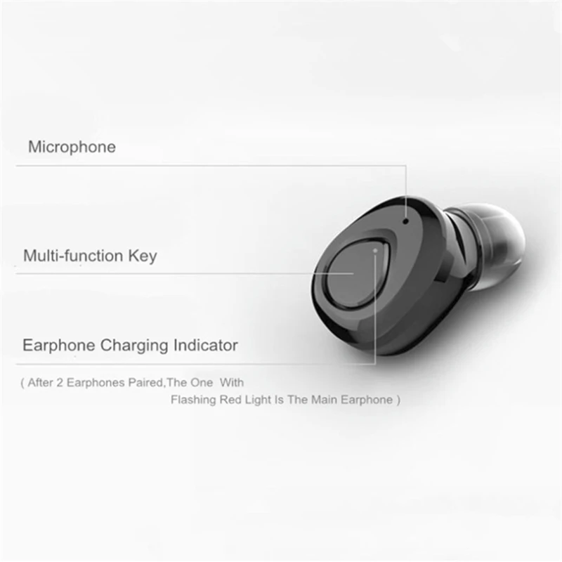 HAAYOT TWS V4.2 Bluetooth наушники Двойные стерео беспроводные бас гарнитура Handsfree для