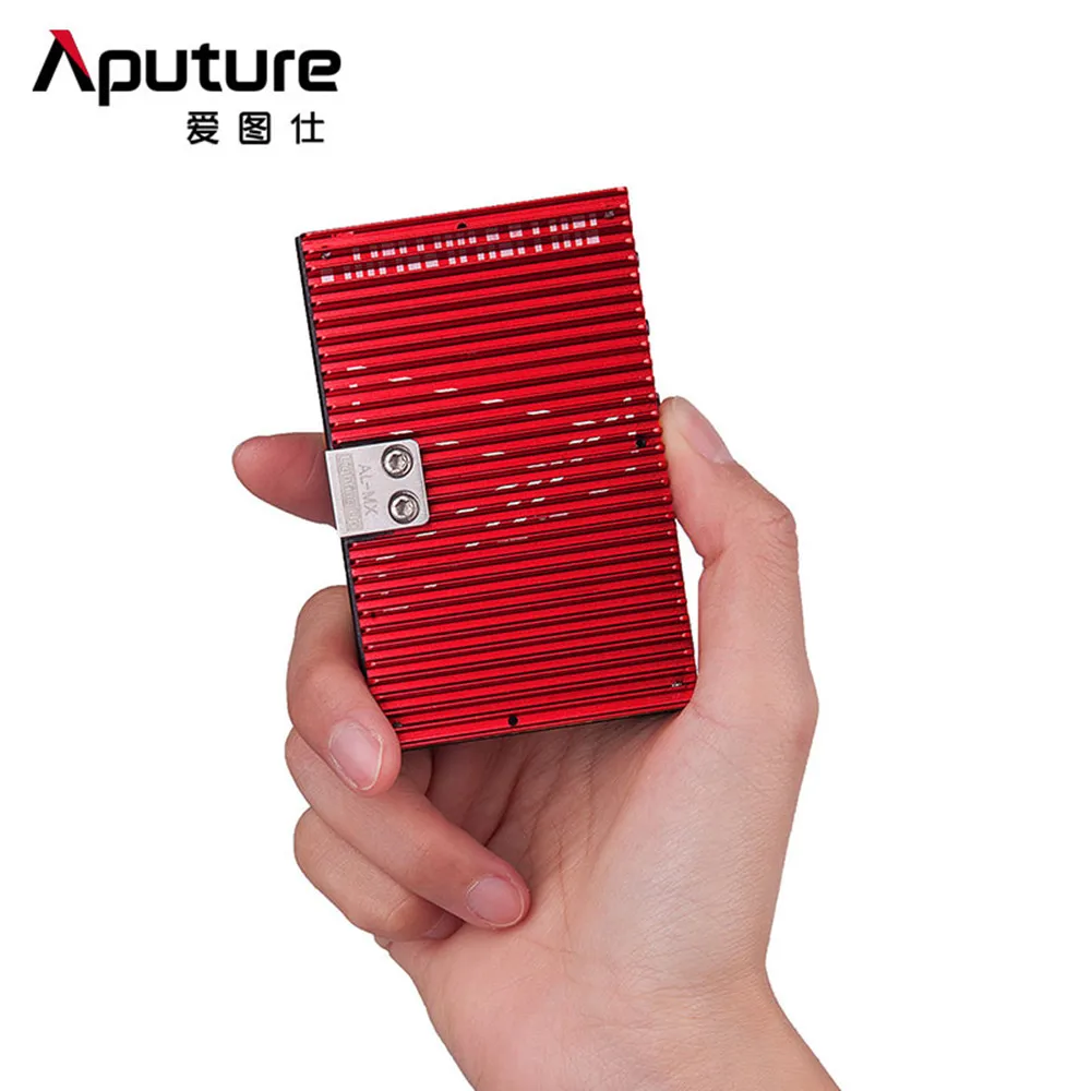 Aputure AL-MX Photographic Lighting LED Video Light with 6 Color Gel 2800K-6500K On Camera Mini Lamp for DSLR Canon Nikon | Электроника