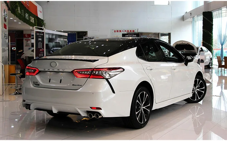 Автомобильный Стайлинг задние фонари для Toyota Camry задние фонари светодиодный DRL ходовые огни Противотуманные фары с ангельскими глазками задние габаритные огни