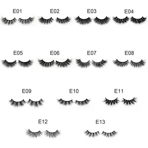 Ресницы Visofree 3D норковые ресницы ручной работы норковые ресницы среднего объема без жестокости норковые накладные ресницы пушистые верхние ресницы