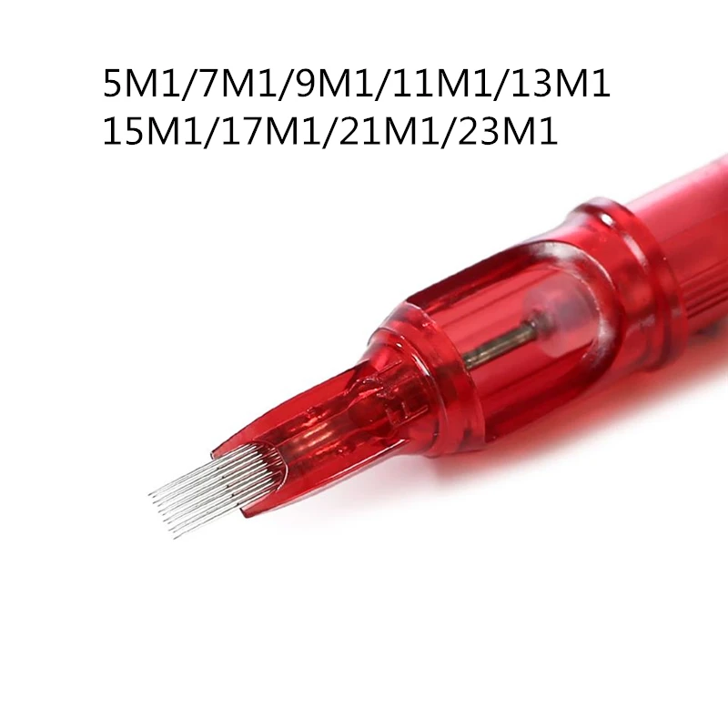 Картридж для татуировок одноразовый полуперманентный игла RL/RM/M1/RS