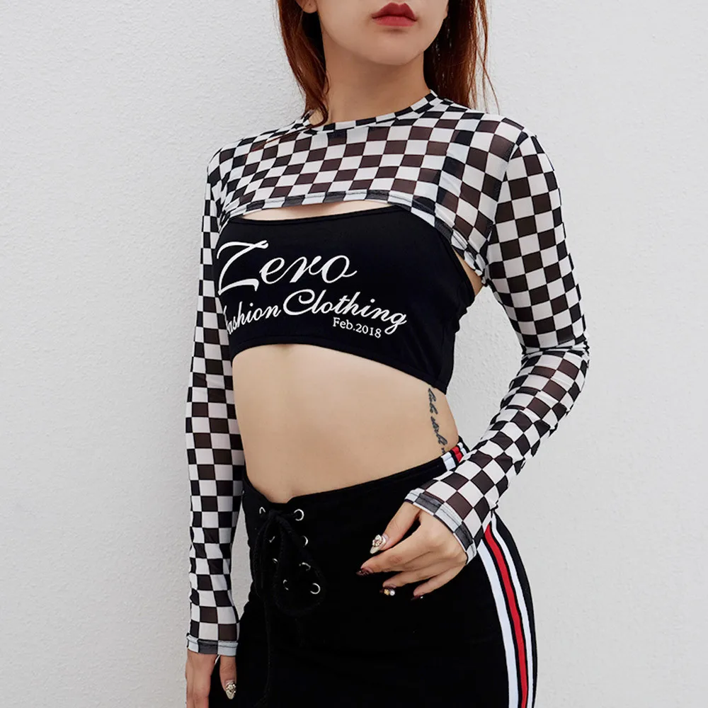 Новинка 2018 женская одежда сексуальная модная Прозрачная майка с лямкой на шее