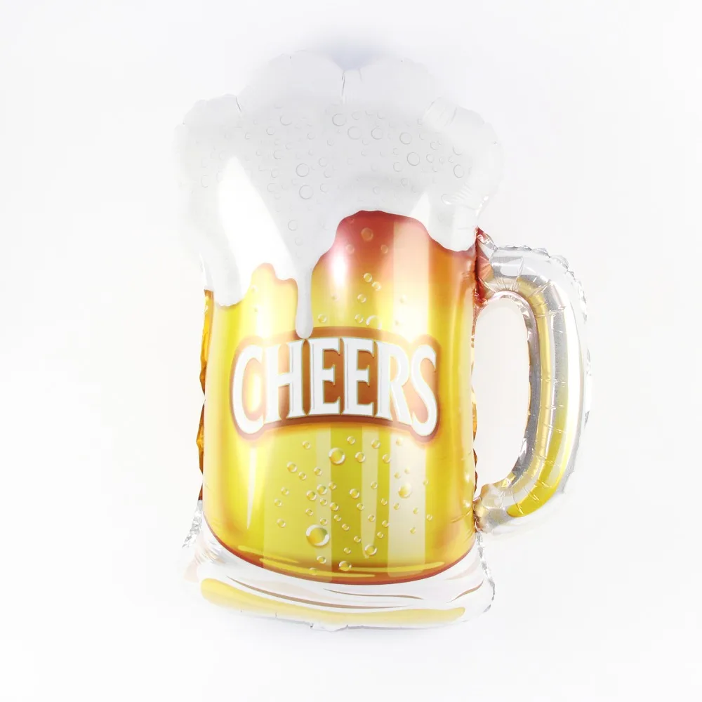 32 дюймов Пивная Кружка Ура Форма Фольга шар гигант воздушные шары для отца день