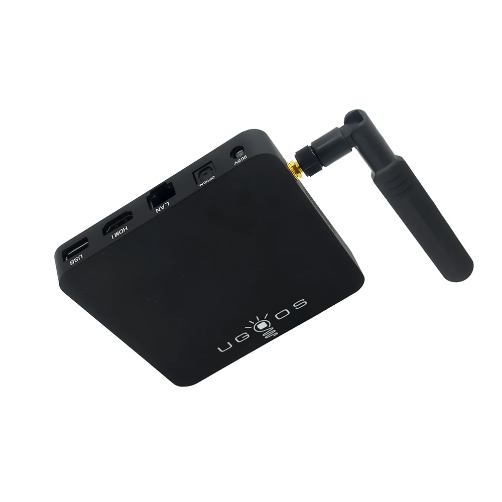 UGOOS AM3 Android tv Box 2 Гб ОЗУ 16 ПЗУ 7 1 Amlogic S912 Восьмиядерный Bluetooth 4G/5G Wi Fi 1000M LAN 4K HD