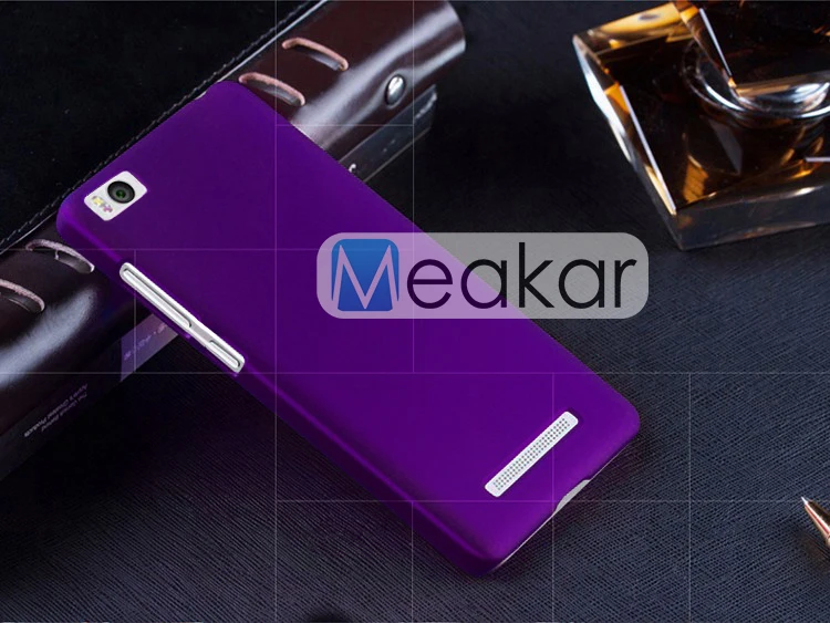 Матовая Пластик Coque 5.0For крепление для спортивной камеры Xiao mi 4C чехол для спортивной камеры Xiao mi 4C mi 4I mi 4C 4I телефона чехол-лента на заднюю панель