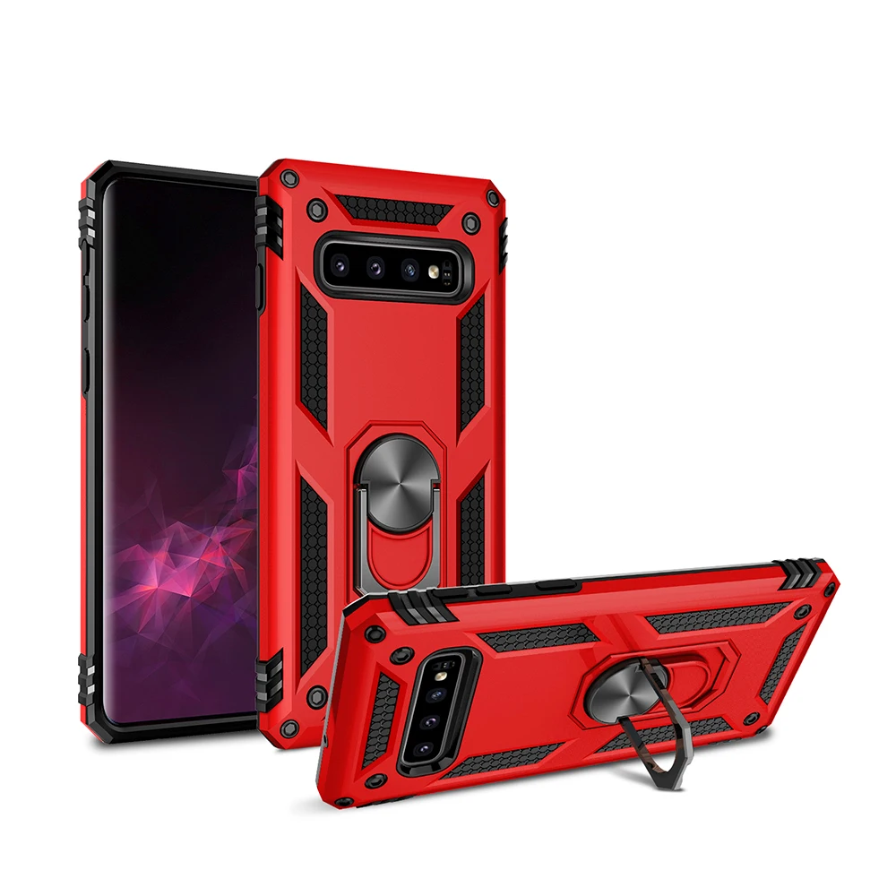 Для Samsung Galaxy S8 S9 S10E S10 Plus note 8 9 чехол для телефона модные стенд кольцо на палец