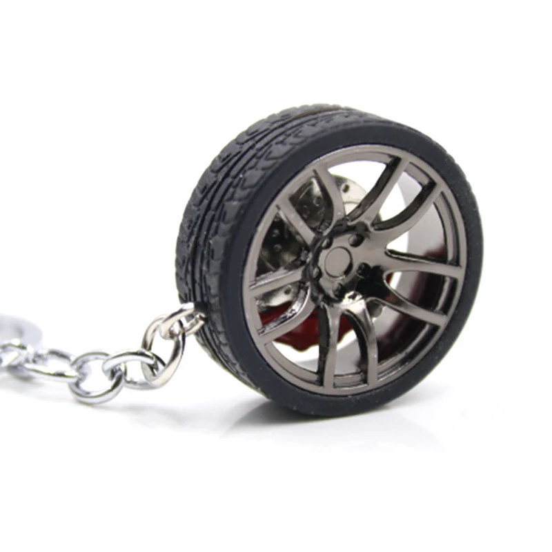 LEOSPORT RIM колесо брелок автомобильное Nos Turbo металлическое кольцо с тормозными