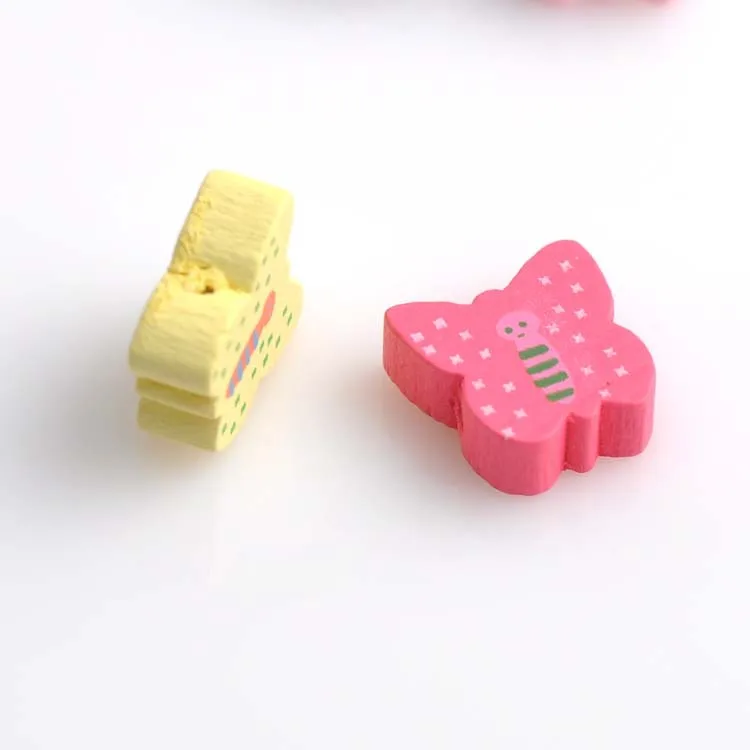 20 шт. деревянные бусины-разделители 16 мм