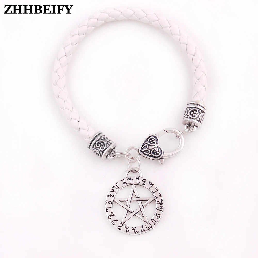 WITCH RUNE кулон Пентакль ANGELIC Theban Talisman ожерелье в виде пшеничного колоска - купить по