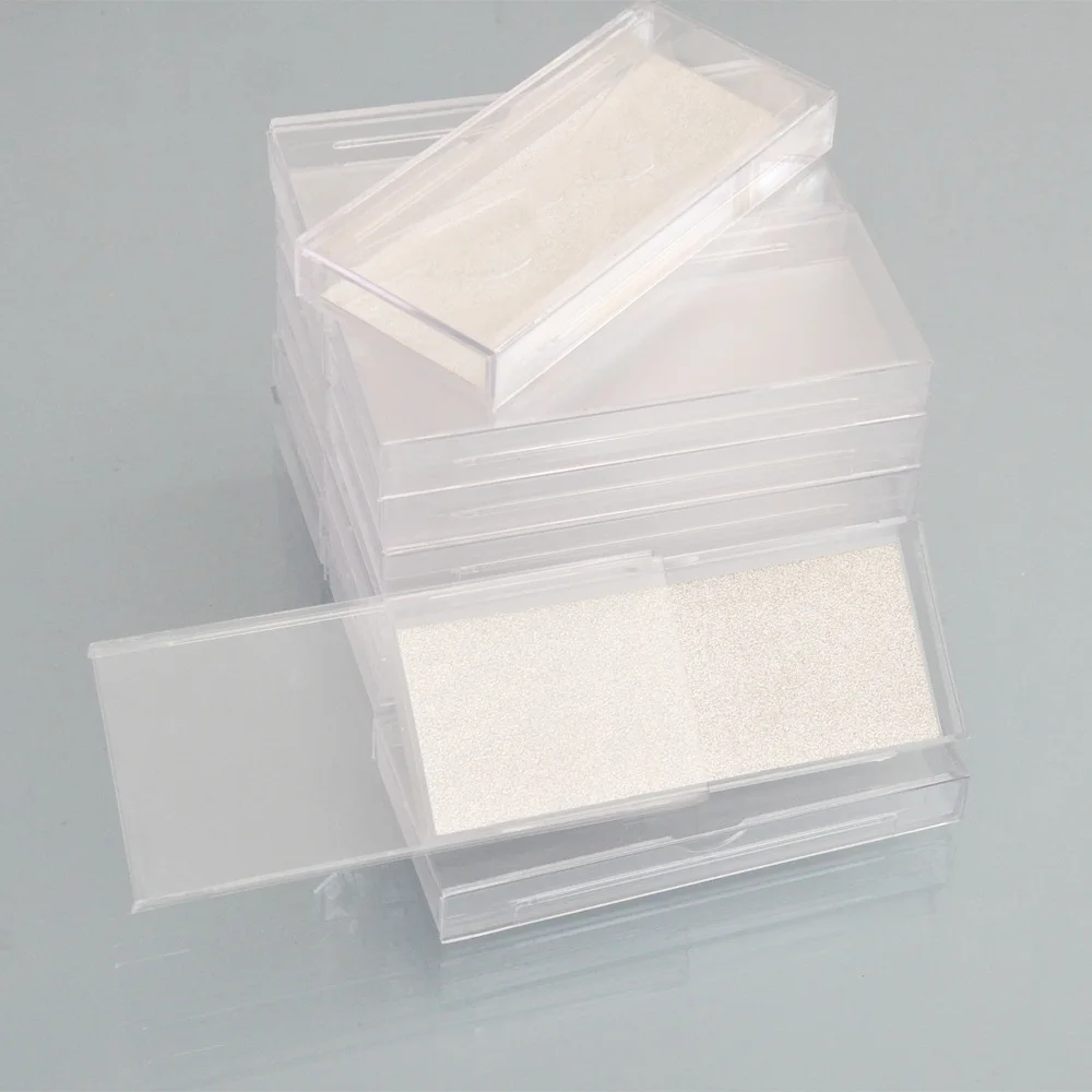 20box glitter sliver 20 шт накладных ресниц случае ресниц упаковочные коробки блеск раздвижные прозрачные пластиковые чехол для упаковки с четким держатель лотков - Цвет: 20box glitter sliver