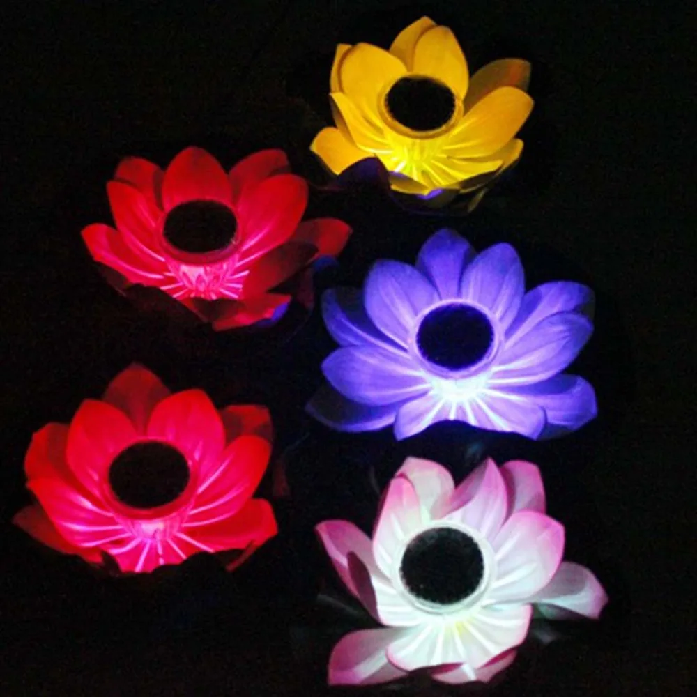 Цветочные СВЕТОДИОДНЫЕ светильники на солнечной батарее садовый парк ПК
