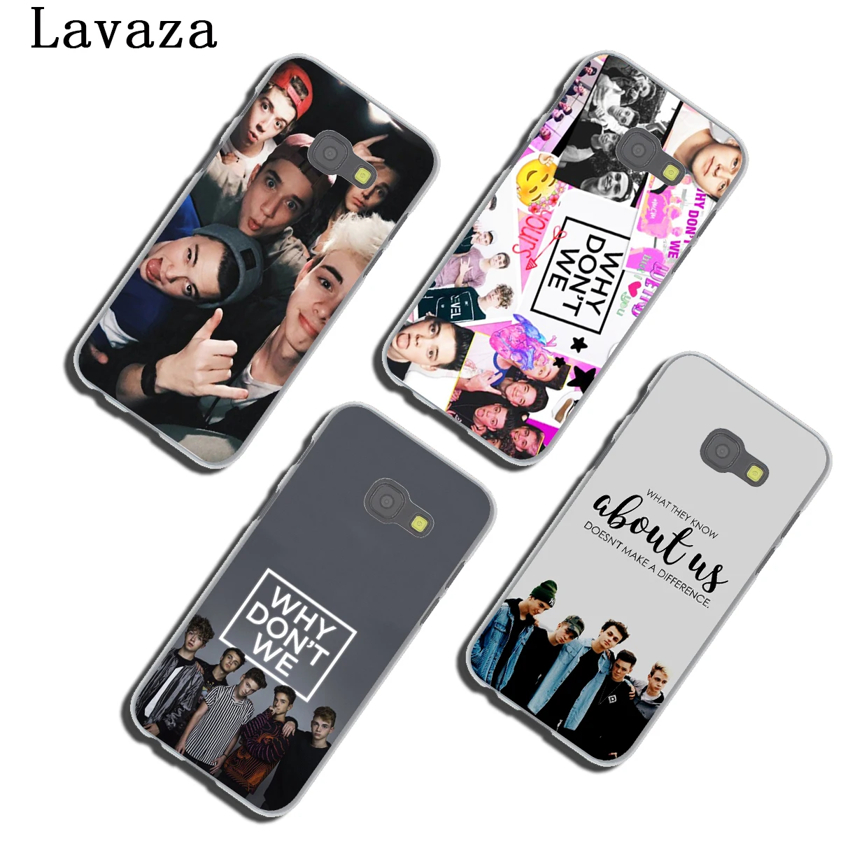Lavaza Why don't we Hard Phone Case for Samsung Galaxy Note 10 9 8 A9 A8 A7 A6 Plus 2018 A3 A5 2015 2016 2017 A2 Cover | Мобильные