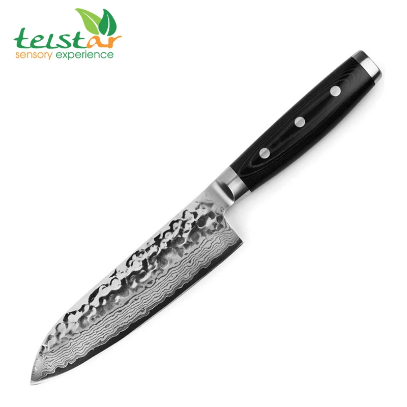 7 inch Santoku Ножи 67 слоев Дамаск Сталь Профессиональные Кухонные ножи японский VG10 Core