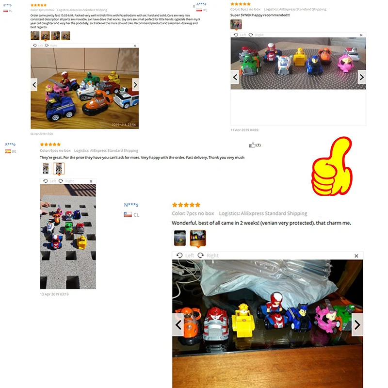 6/7/9 шт. из мультфильма «Щенячий патруль» для дня рождения партии juguetes Собака заднем сиденье автомобиля фунтов на квадратный дюйм патруль фигурку patrulha пластмассовые игрушки для мальчиков с принтом из аниме игрушка в подарок