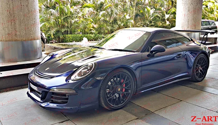 Z-ART 911 GT2 RS капот двигателя для Porsche 911 2012- углеродного волокна капота двигателя для 991 911 углеродного волокна крышки двигателя