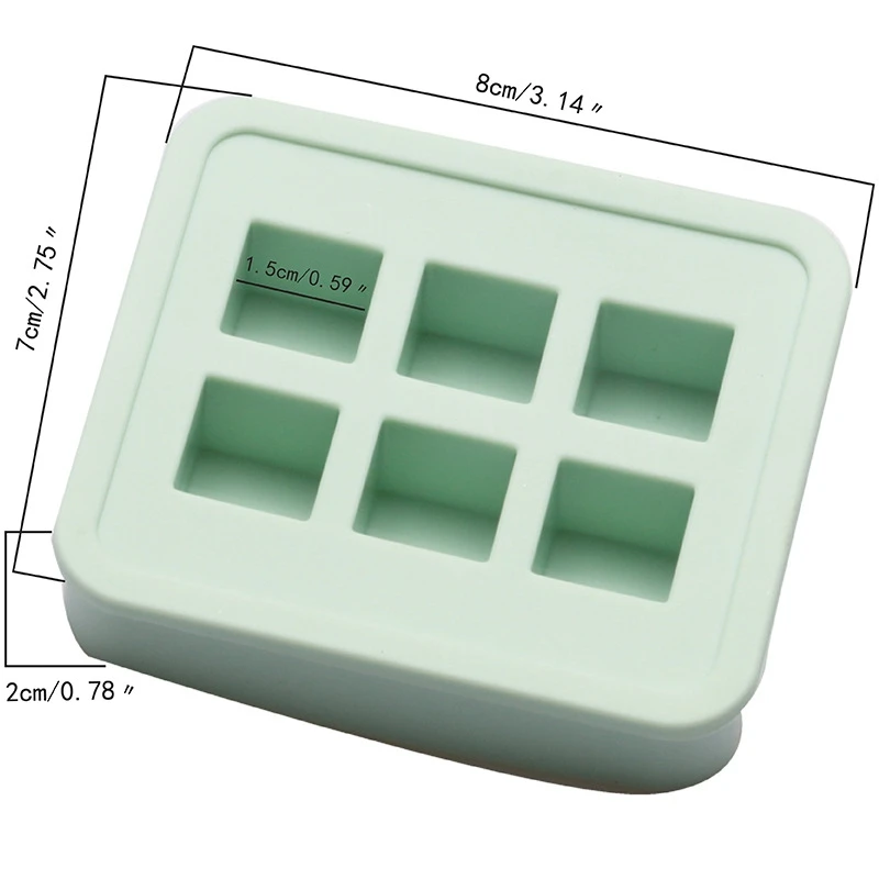 Новинка 2019 1 шт. прозрачные подвески из жидкого силикона с УФ полимером для