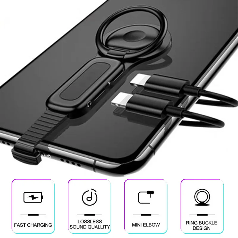 Переходник для наушников Lightning/3 5 мм iphone 7 8 X мобильный телефон | Мобильные