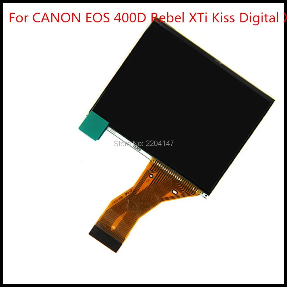 Новый ЖК экран для CANON EOS 400D Rebel XTi Kiss Digital X DS126151 DSLR|screen canon|screen displayscreen lcd |