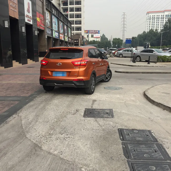 Для hyundai IX25 спойлер высокого качества ABS Материал заднее крыло праймер цвет задний спойлер для hyundai IX25 спойлер