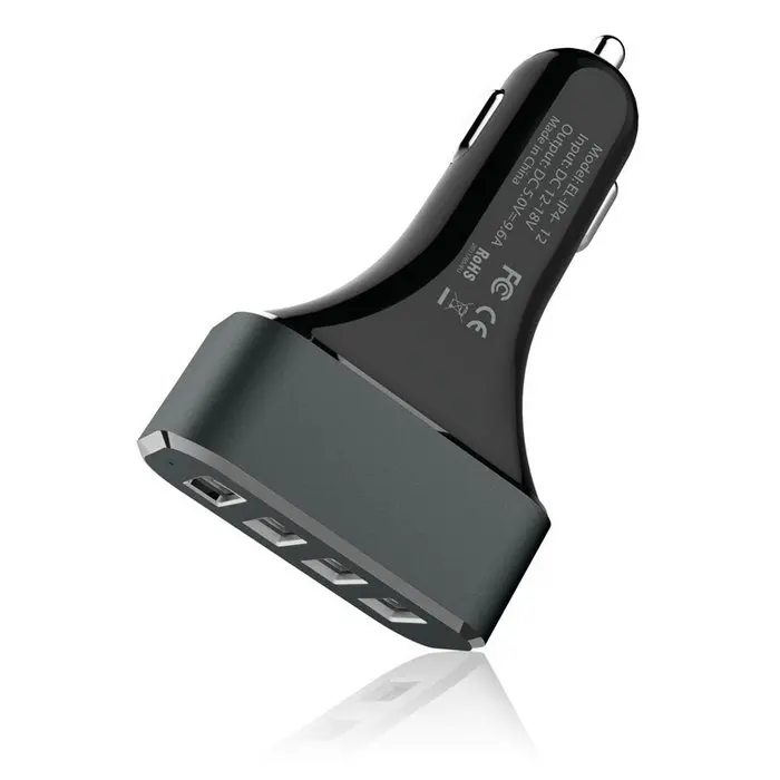 Ldnio 9.6A 4 порта Быстрая зарядка микро USB Автомобильное зарядное устройство с