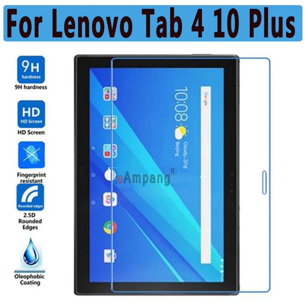 Закаленное стекло для Lenovo Tab 4 8 10 Plus Защита экрана 0 1 прозрачное закаленное