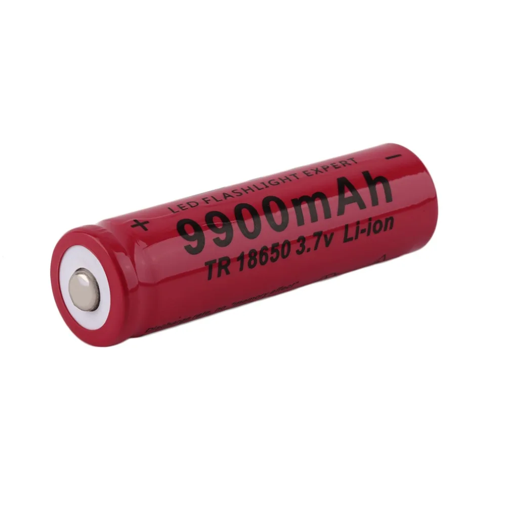 Cncool AA 3 7 V 18650 9900mAh перезаряжаемая литий ионная светодиодная батарея безопасная