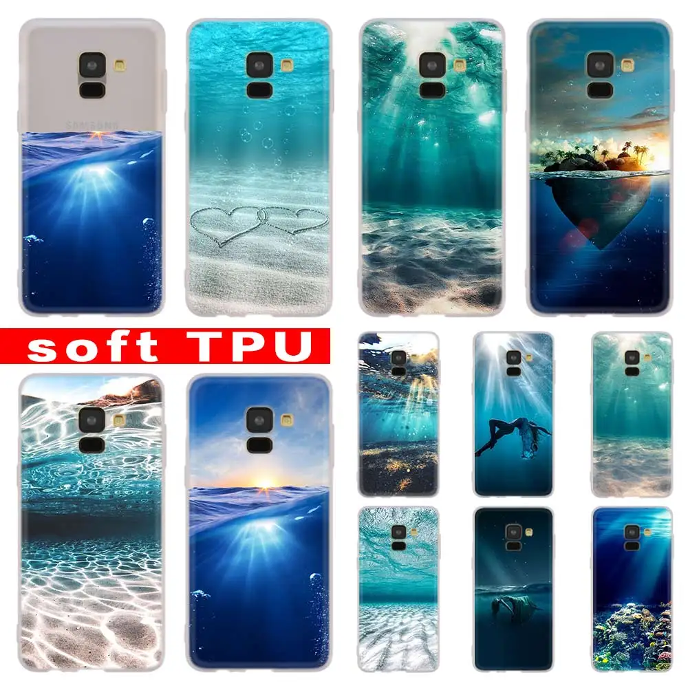 Мягкий чехол для Samsung Galaxy A80 A90 A8 A6 Plus A5 A3 A7 2018 2017 2016 A50 A30 A40 A70 A10 A2 CORE Light through the