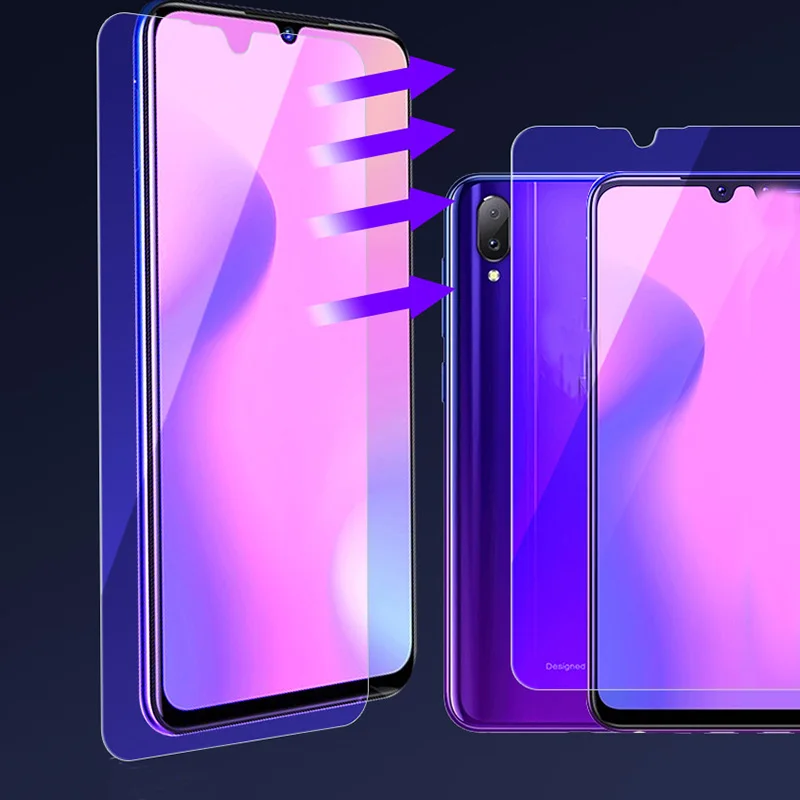 MicroData для huawei P30 P30Lite 2.5D анти синее полное покрытие закаленное стекло Lite синяя