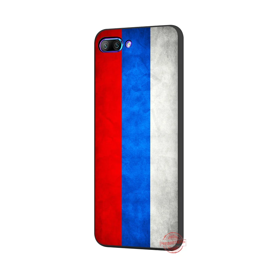 WEBBEDEPP Russian flag national emblem Soft Case for Huawei P8 P9 P10 P20 P30 Lite Pro 2017 2018 2019 Cover | Мобильные телефоны и