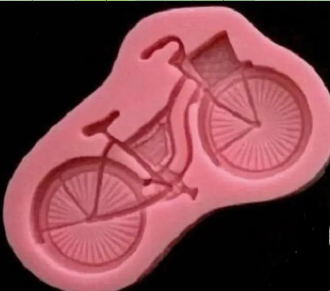 

Cake Tool 1 Pc Bicycles Bike Silicone Mold Mould Wedding Cake Border Fondant Cake Decorating Clay Molds Super Quality DIY
