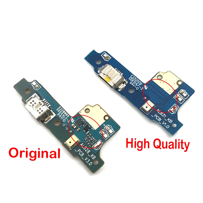 Док разъем зарядное устройство гибкий кабель для huawei y6 2017 / Y5 II 2 й USB зарядный порт