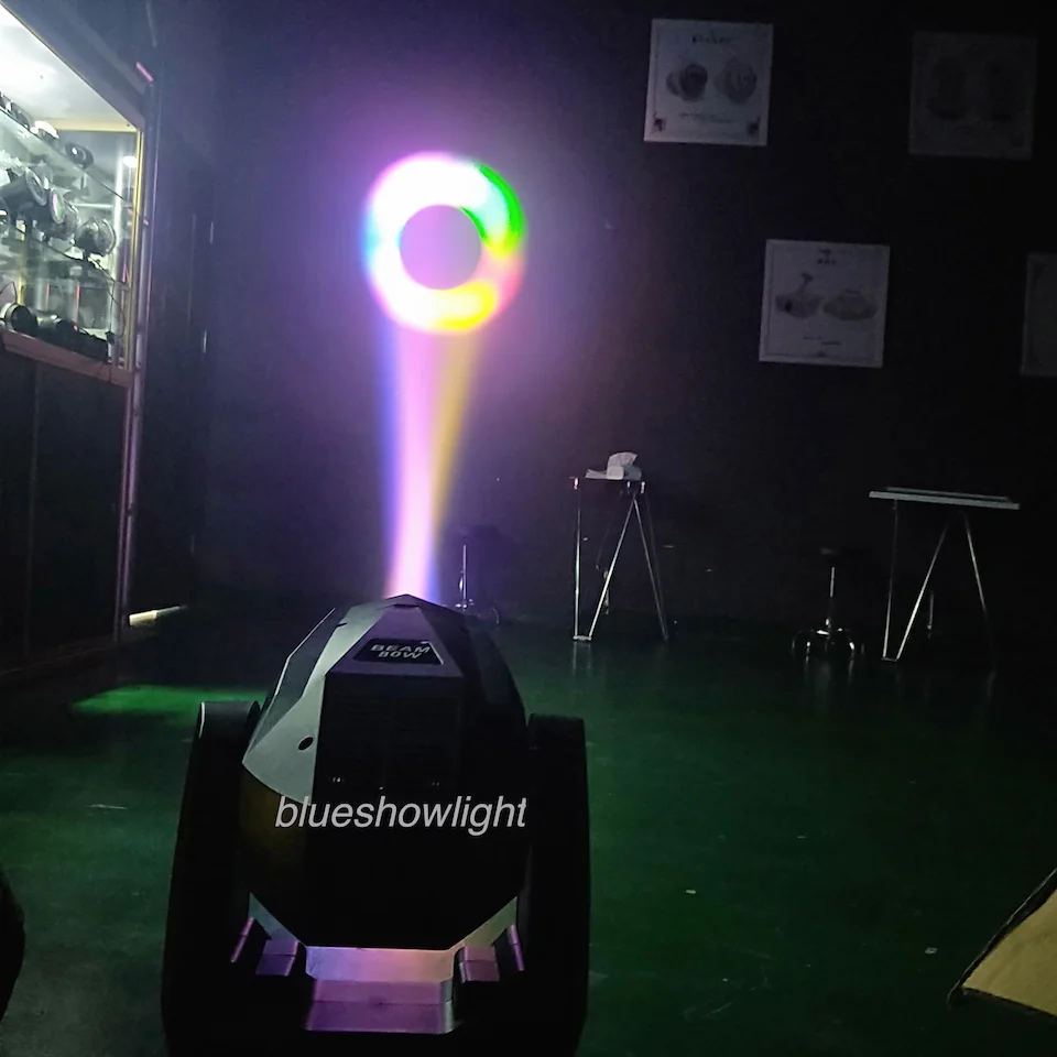 Нет налога на заказ по морю 2 шт/flightcase супер яркий луч Led 80 Вт белый движущийся