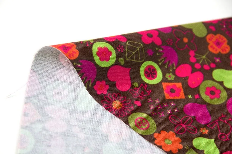 Половина метра Япония кокка Сделай Сам стеганая ткань хлопок Лен цветы в форме
