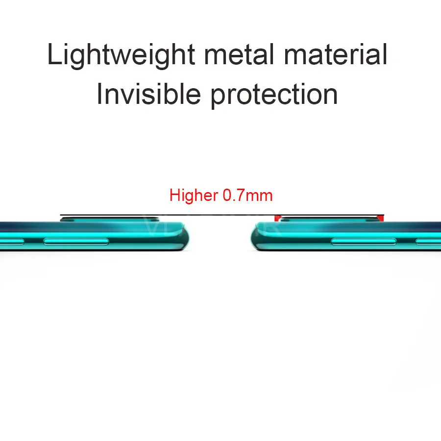 Закаленное стекло+ металлическое защитное кольцо для huawei P30 P20 Honor 20 20i Nova 5 5i Pro 4 защитная пленка для задней камеры