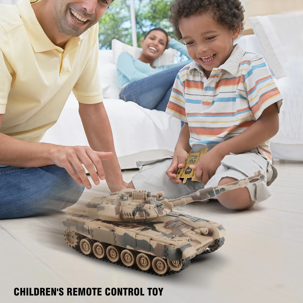 RC боевой танк пушки и Emmagee пульт дистанционного управления Танк 9CH 27Mhz