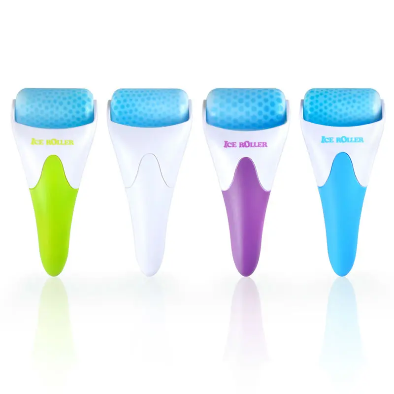 Ролик Ice Derma для кожи инструмент антивозрастного массажа лица и тела массажер