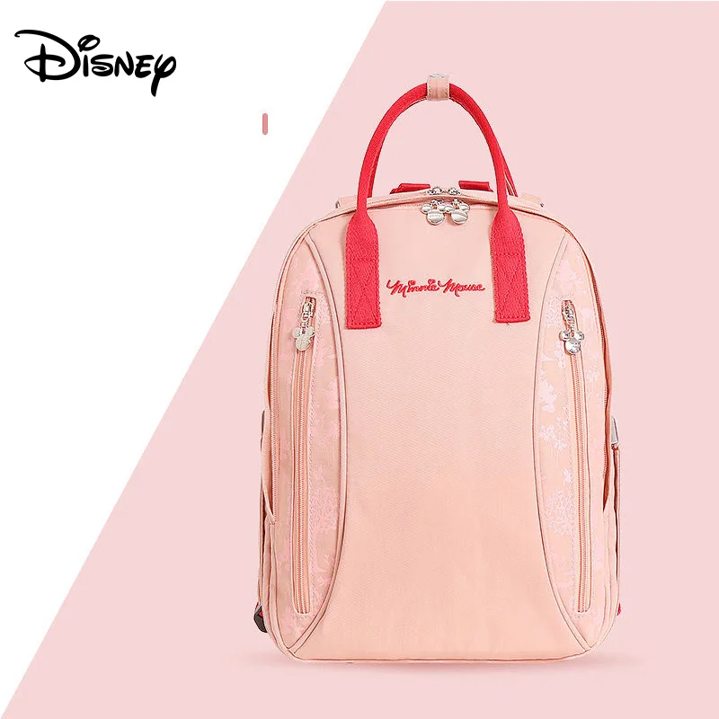 Disney Милая водонепроницаемая сумка для подгузников, бутылочки для кормления, дорожный рюкзак, детские сумки для мамы, сумка для хранения, сумки для мам
