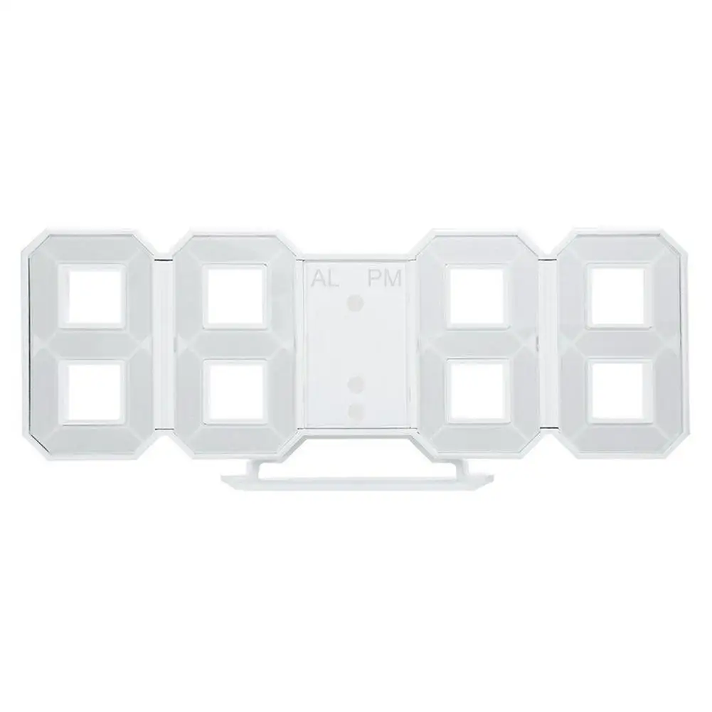 8 формы USB цифровые настольные часы настенные LED дисплей креативные 24 &amp 12-часовой