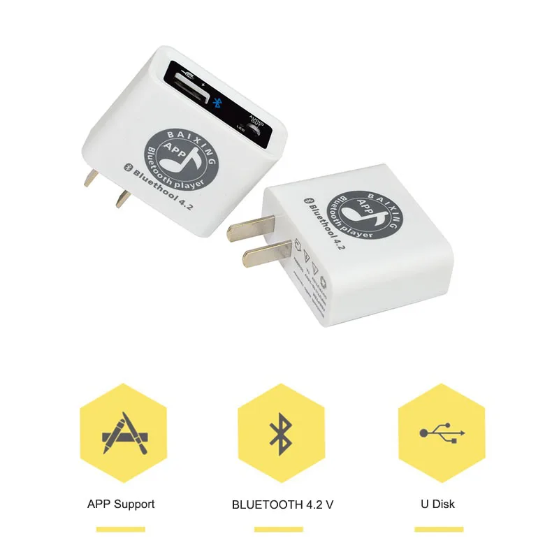 App Wireless Bluetooth Receiver Adapter 3.5mm AUX Stereo BT 4.2 Audio Music for Streaming | Электроника