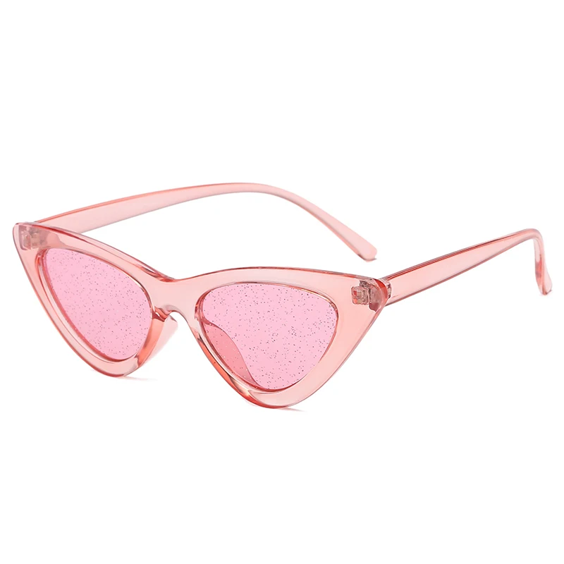 Женские солнцезащитные очки smism Bling Cateye с линзами для глаз унисекс Lunette De Soleil Femme Fun