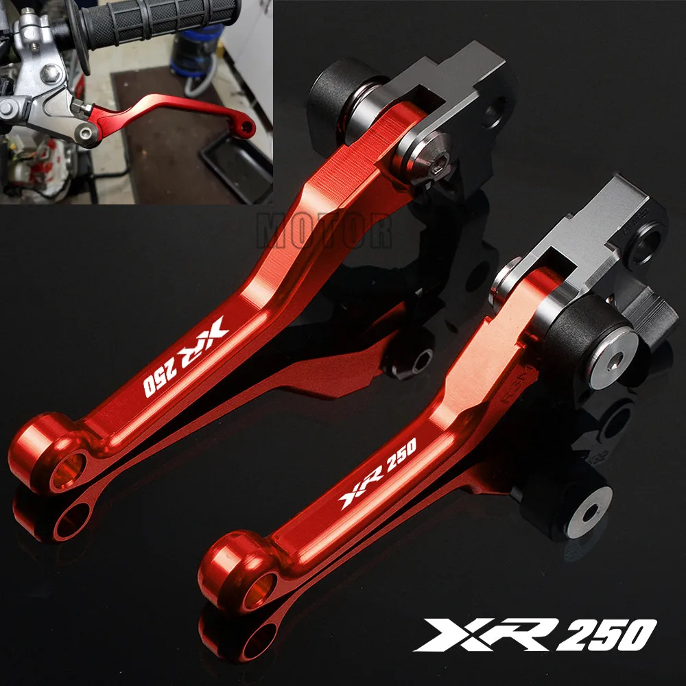 Для Honda XR250MOTARD 1995 2007 XR 250 XR250 MOTARD CNC алюминиевые рычаги тормоза Кросса для