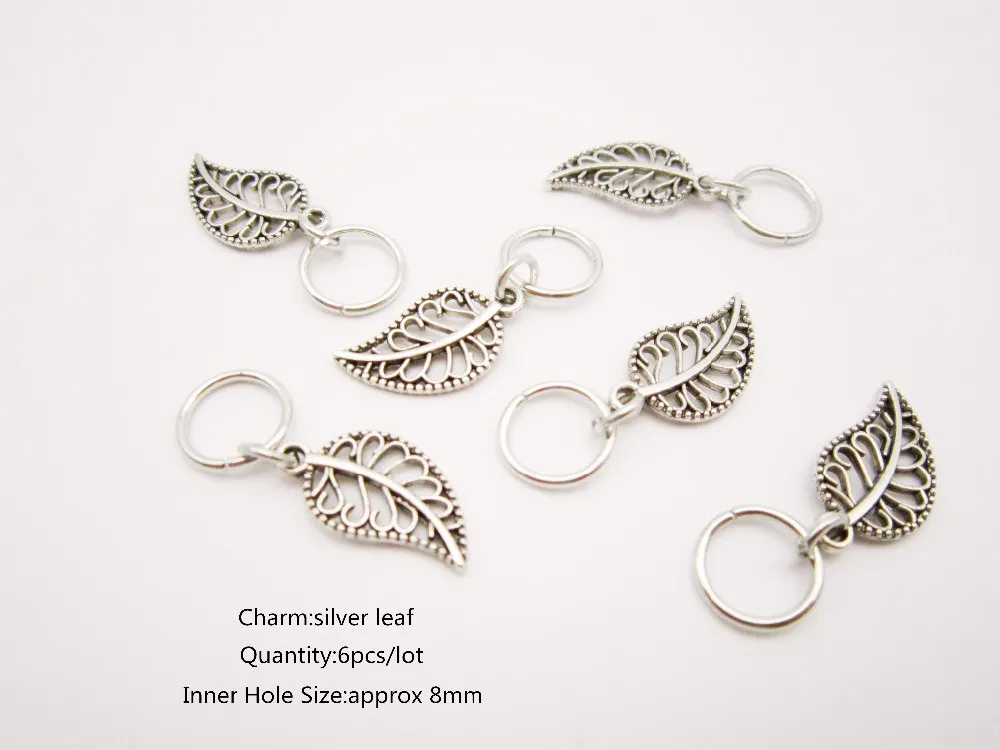 6 шт./упак. различными прелестями подвязанные лентой с объемной волной дредлоки