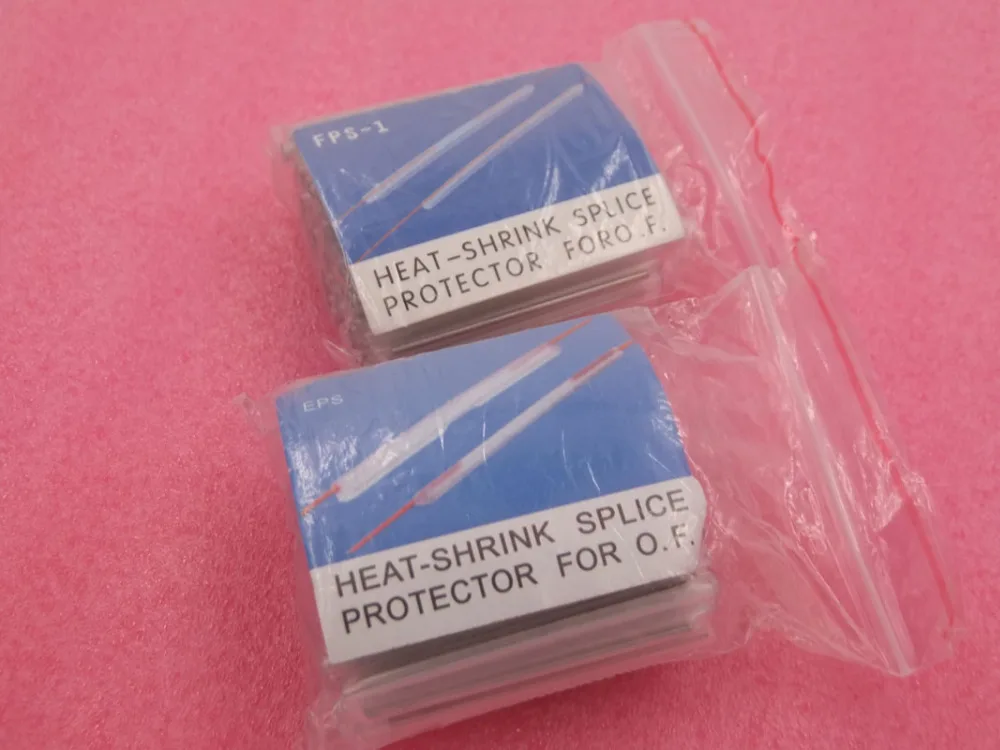 1000 шт./лот 60 мм Новый коннектор волоконная термоусадочная трубка одножильная