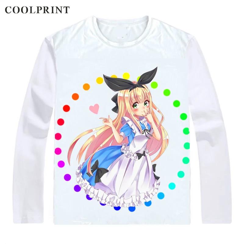 Мужская футболка Mononobe с принтом Виртуальный Youtuber Vtuber Повседневная винтажная
